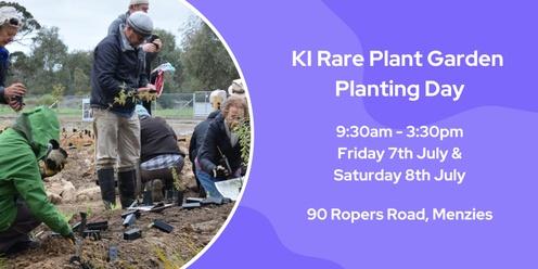 Kangaroo Island Rare Plant Garden Planting Day