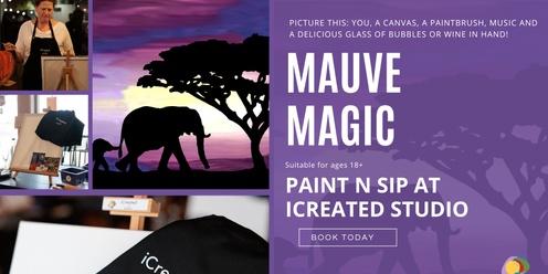 Paint n Sip Class - Mauve Magic