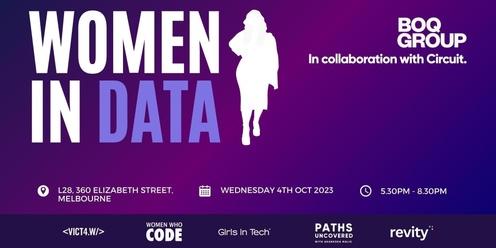 Women in Data: The Power of DE&I, Overcoming Gender Bias & Ethics of AI | Databricks Talk |  Hosted by BOQ Group & Circuit 
