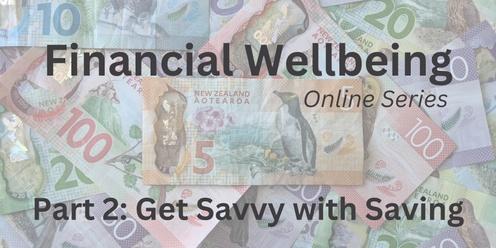 Get Savvy with Saving - Online