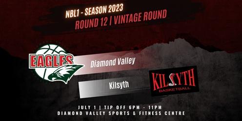 NBL1 Diamond Valley Eagles vs Kilsyth Cobras