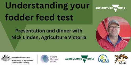 Understanding your fodder feed tests