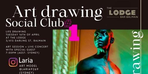 Art Drawing Live Music Social Club_the Lodge #1