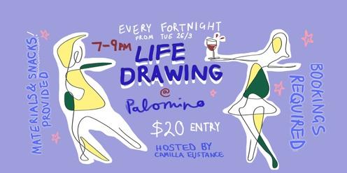 Fortnightly Life Drawing at Palomino