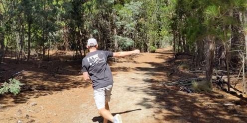 ‘Come and Play Day’ pop up disc golf course on site at Seven Mile Beach