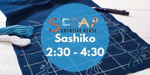 Sashiko 2:30 - 4:30