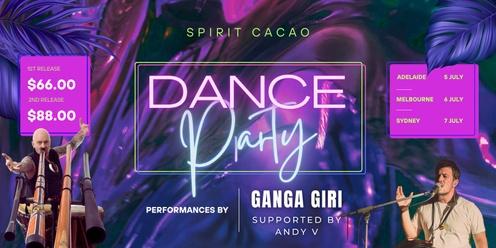 Sydney | DANCE PARTY - GANGA GIRI supported by Andy V | Sunday 7 July