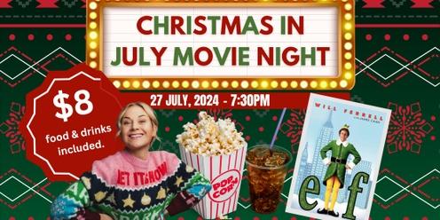 Christmas in July Movie night