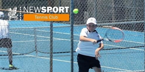 NEWSPORT October 2023 Primary School Tennis Camp