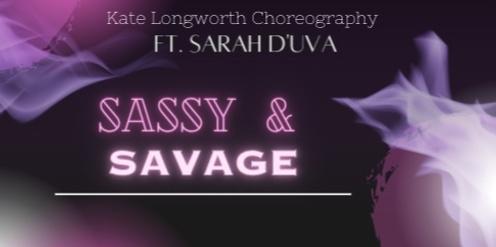Sassy&Savage: A Heels & Hip Hop Workshop (18+)