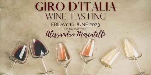 GIRO D'ITALIA WINE TASTING