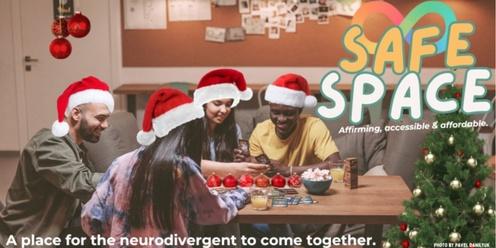 Safe Space Christmas Party - Accessible Social Event for Neurodivergent Adults (18+)