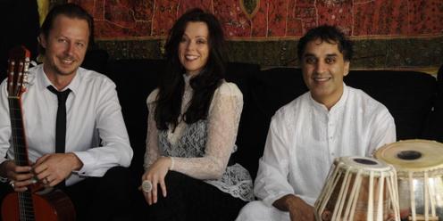 The KHYAL TRIO featuring ARIA award winner Bobby Singh (Tablas), Sarah Hyland (Voice) & Damian Wright (guitar) @ Thirroul