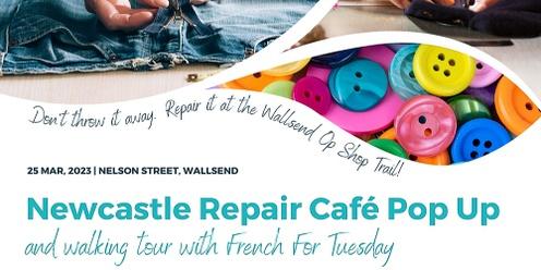 Newcastle Repair Cafe Pop Up and Walking Tour on the Wallsend Op Shop Trail