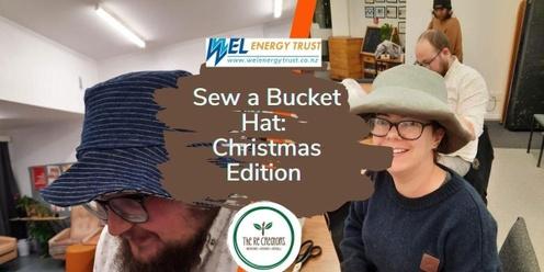 Sew a Bucket Hat: Christmas Edition, Go Eco, Wednesday, 13 December, 6.00pm- 8.00pm 