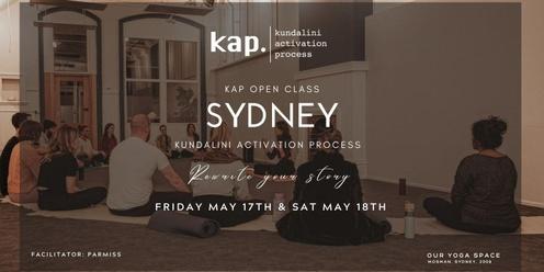 KAP Open Class in Sydney - Kundalini Activation Process 