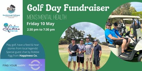 Golf Day Fundraiser for Men's Mental Health - 10 May 2024