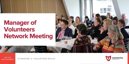 Managers of Volunteers Network Meeting | Online | June 2023