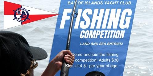 Bay Of Islands Yacht Club Fishing Competition 11 May 2024 : 