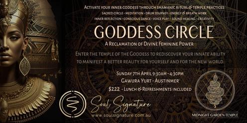 Goddess Circle - A Reclamation of Divine Feminine Power