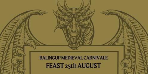 Balingup Medieval Carnivale Feast 2023