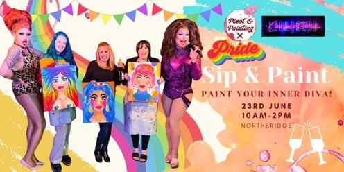 Paint Your Inner Diva for PRIDE Month! - Sip & Paint @ Connections Night Club