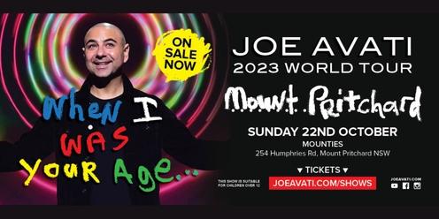 Joe Avati | When I was Your Age 2023 World Tour