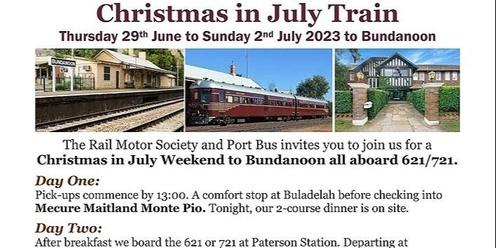 Christmas in July Train