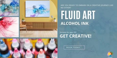 Fluid Art - Alcohol Ink Workshop[