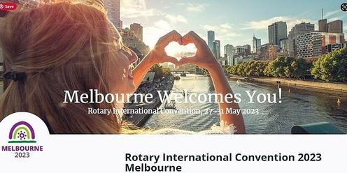 Rotary Convention Club Hosting Dinner at Kooyong