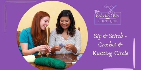 Sip & Stitch - Crochet & Knitting Circle