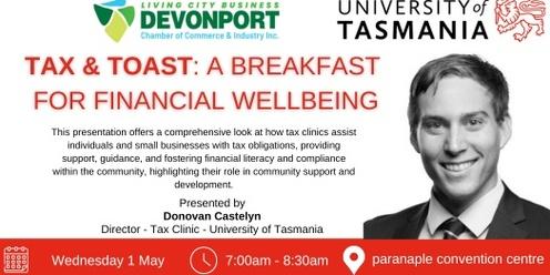 💥 Tax & Toast | A Breakfast for Financial Wellbeing with Donovan Castelyn💥 