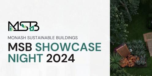 Monash Sustainable Buildings Showcase Night 2024