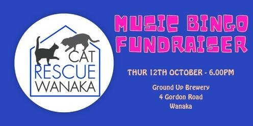 Music Bingo Fundraiser - Cat Rescue Wanaka