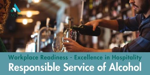 Responsible Service of Alcohol (RSA Qualification)