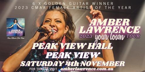 Amber Lawrence - Peak View Hall - Your Town Tour