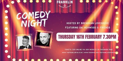 Comedy night: Dai Henwood & friends