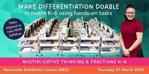 Make Differentiation Doable with Anita Chin | Multiplicative thinking & fractions | Newcastle