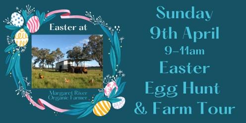 Easter egg hunt & farm tour with organic brunch