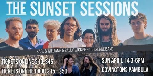 Sunset Sessions - Karl Williams & Sally Wiggins and JJ Spence Band