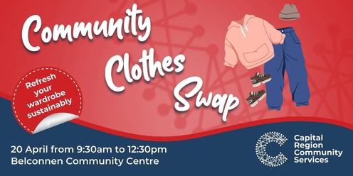 Community Clothes Swap 20 April 