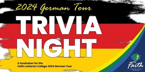 2024 German Tour Trivia Night