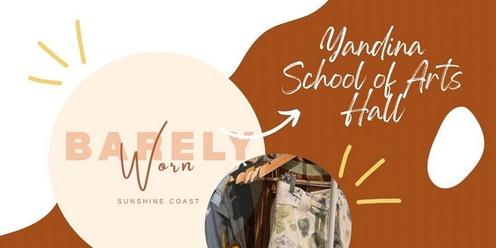 YANDINA - SCHOOL OF ARTS HALL Barely Worn Clothing Market 4 MARCH