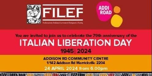 Commemorating Italian Liberation from nazi-fascism in 1945 - supporting First Nations People's resistance and Palestinian resistance 