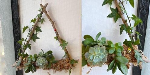 Living Succulent Wreaths with Maria