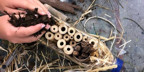 Kids School Holidays Sustainability Workshop - Insect Hotels
