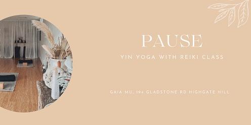 Pause | Yin + Reiki
