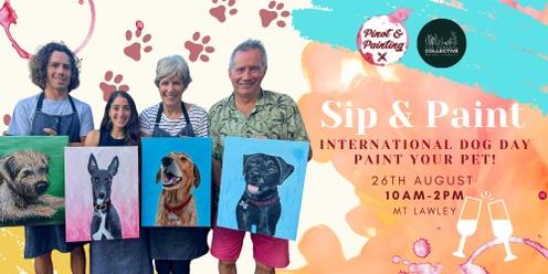 International Dog Day Paint Your Pet @ The General Collective (August Event)