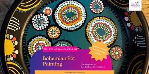 Teen Bohemian Pot Painting