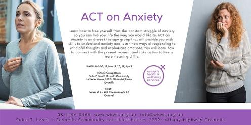 ACT on Anxiety